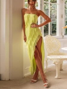 Isaline | Elegantes Midikleid